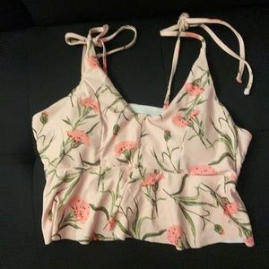 Shein small floral tankini